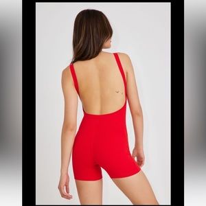 Low back romper